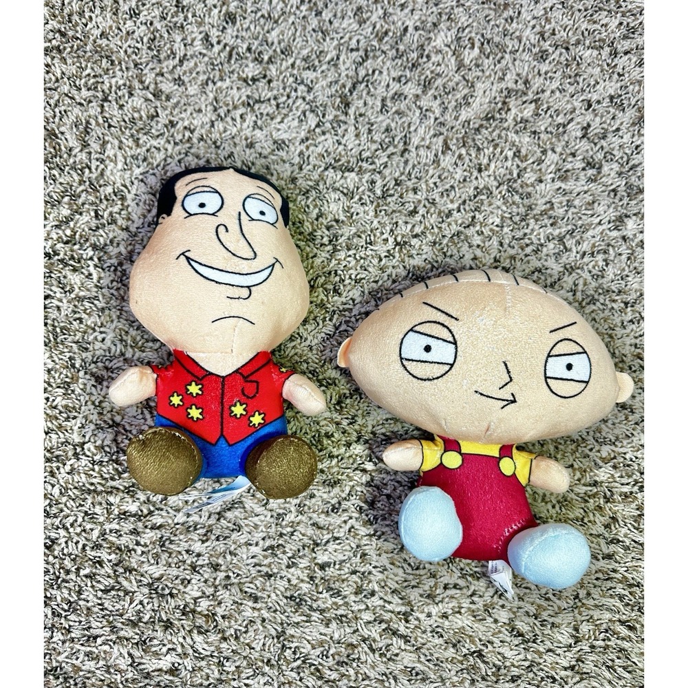 Family Guy 7" Quagmire And Stewie Plush Stuffed Animal  Collectible Toy